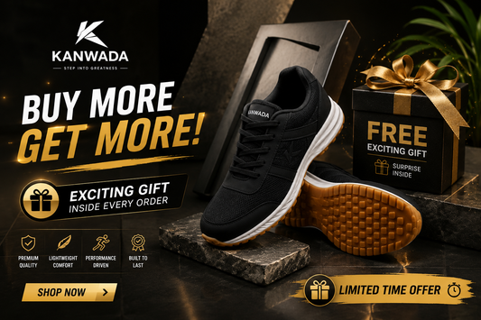 KANWADA Professional Running Shoes (With Free Exciting Gift Worth ₹794)